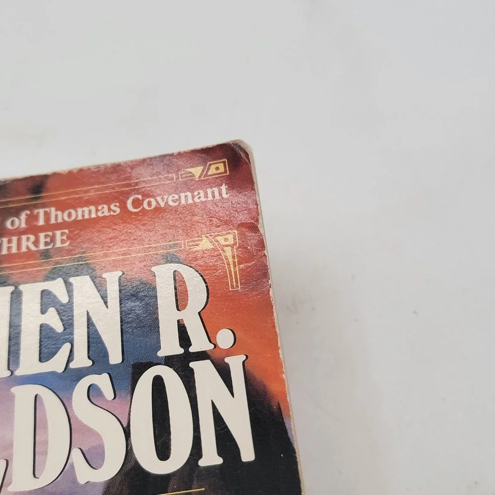 Stephen R. Donaldson White Gold Wielder Paperback 10th Printing Fantasy Fair